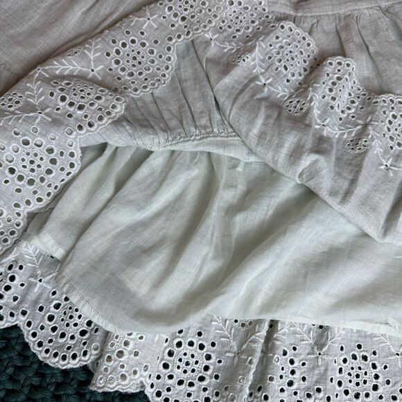 NWT - Bonpoint Broderie Anglaise Skirt - $400 MSRP - Picture 7 of 11